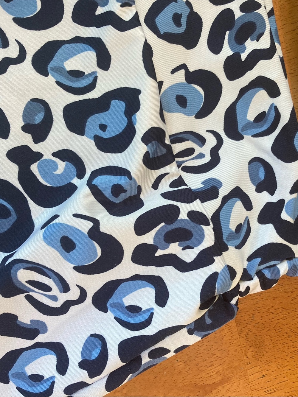 Golftini Leopard Athletic Golf Skort - Cyclone - Blue, Navy, White - Large - Picture 6 of 13